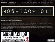 Tablet Screenshot of moshiachoi.com
